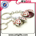 Hand made insect shape metal keychains gifts